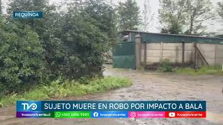En Requínoa, sujeto muere en la vía pública por impacto a bala