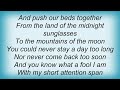Billy Bragg - Ontario, Quebec And Me Lyrics