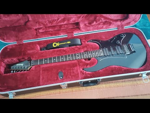 2017 Ibanez Prestige RG655 Galaxy Black w/OHSC image 25