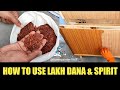 How To Make The Right Mixture Of Shellac And Spirit For Wood Polish Uses And Proportions Of Lakh
