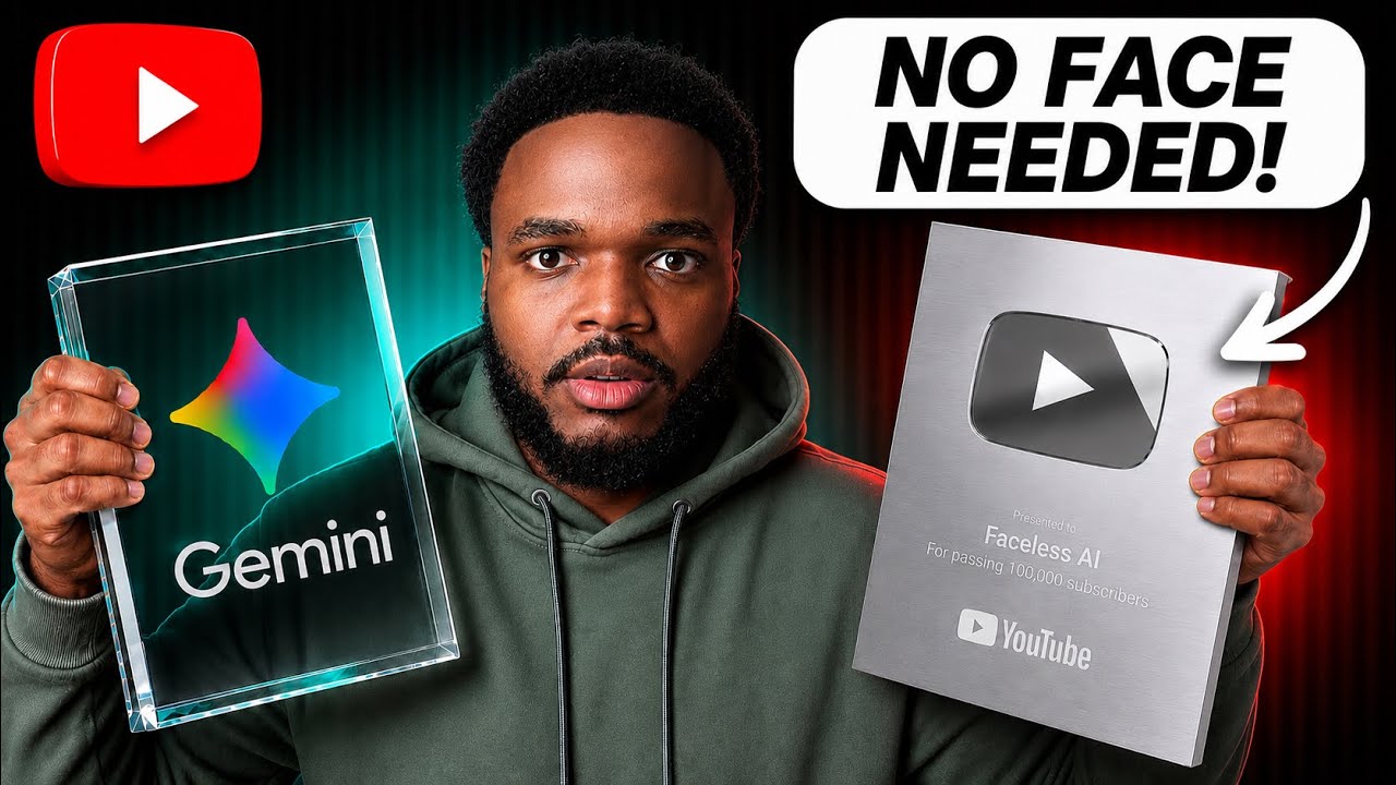 Gemini NEW AI Can Grow a FACELESS Youtube Channel to 1000 Subs