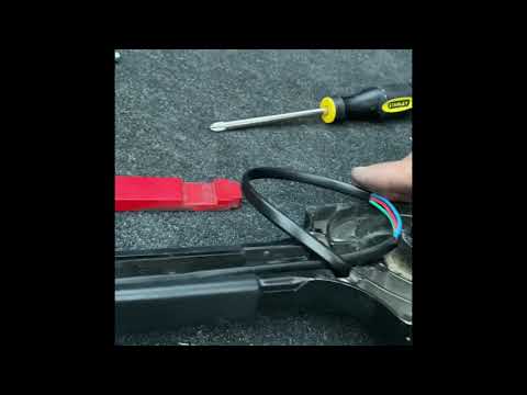 Mercury Marine commander 2000 remote control take apart replace trim switch