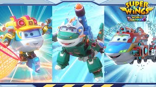 Download lagu [Super Wings Season6] Jeruk Nipis, Tino, Tony! | Penjaga Dunia Superwings | sayap super mp3