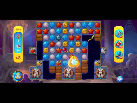 Fishdom level 9145 no boosters フィッシュダム