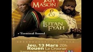 Lutan Fyah- Backed By Dub Akom -Live In France (Rouen @Le Crooner) 13/03/2014.