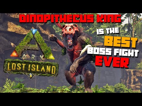 ARK: Lost Island Has The BEST New BOSS FIGHT!! DINOPITHECUS KING & Super Cool Rewards!