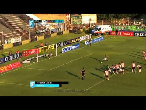 Gol de Lentini. Chicago 2 - Unión 2. Fecha 2. Primera División 2015. FPT.