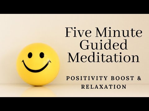 5 minute positivity boost