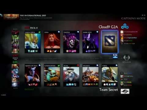 Dota 2 international 2015 group stage Secret vs C9 game 2 (Philippine Commentary)