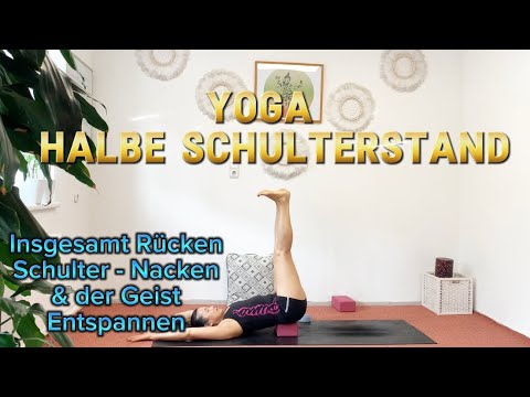Yoga Halbe Schulterstand