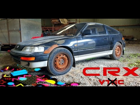 Restoration Of An 80's Icon - Honda CR-X