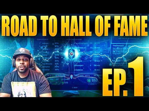 NBA 2K15 My Career Gameplay - (EP. 1 GOALS) ROAD TO THE HALL OF FAME | iPodKingCarter