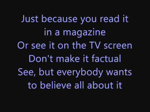 Michael Jackson - Tabloid Junkie Lyrics