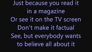 Michael Jackson - Tabloid Junkie Lyrics