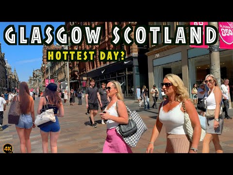 Glasgow, Scotland 🏴󠁧󠁢󠁳󠁣󠁴󠁿 |  2025 Walking Tour 4K HDR 60fps