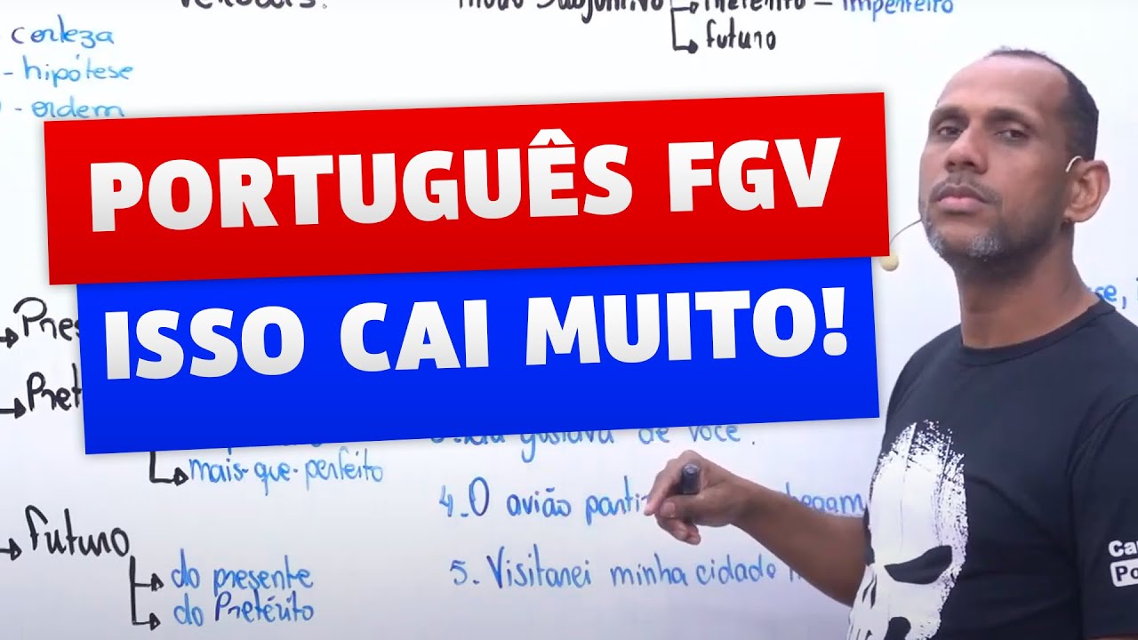 Português para Concurso PCMG 2024: BANCA FGV!