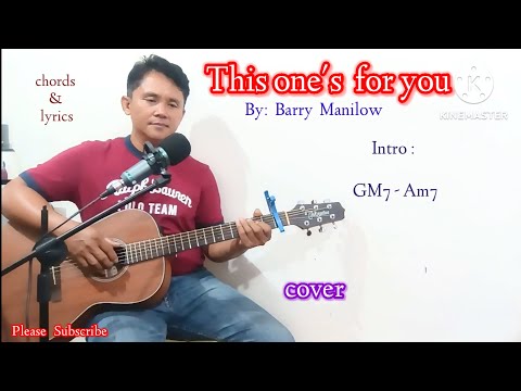 This One's For You - Barry Manilow