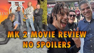 Mortal Kombat 2 movie review non spoilers
