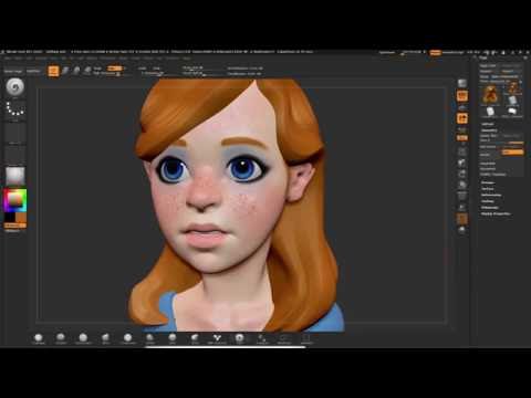 ZBrushCore - Steve James - Part 6 PolyPaint