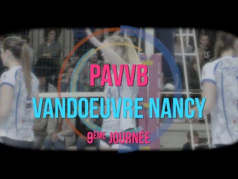 PAVVB - Vandoeuvre Nancy - 9ème journée de LAF - Saison 2015-2016
