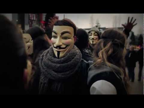 Nicky Romero - Toulouse [Official Video] (Original Mix) (Guy Fawkes mask)