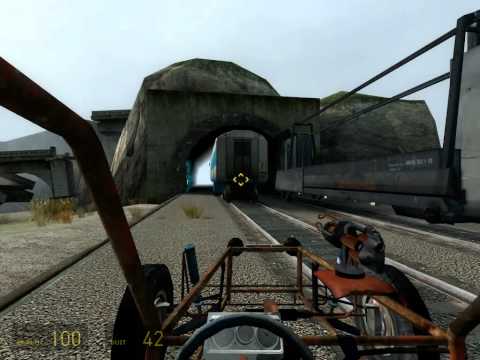 HL2 Beating the train