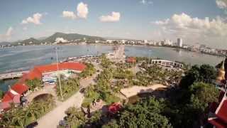 preview picture of video 'FPV Quadcopter - TBS Discovery - Ko Loi - Wat Kao Rae - Wat Phra Ram - Thailand - Dragon Link'