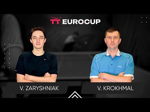 09:15 Vadym Zaryshniak - Vitalii Krokhmal 17.03.2025 TT Euro.Cup Ukraine Master. TABLE 3