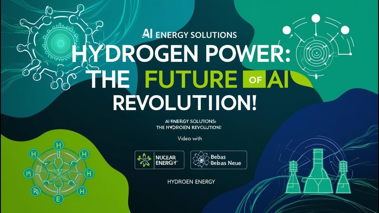 Hydrogen Power: The Future of Energy Solutions for AI-Driven Data Centers! #cleanenergy #nuclear