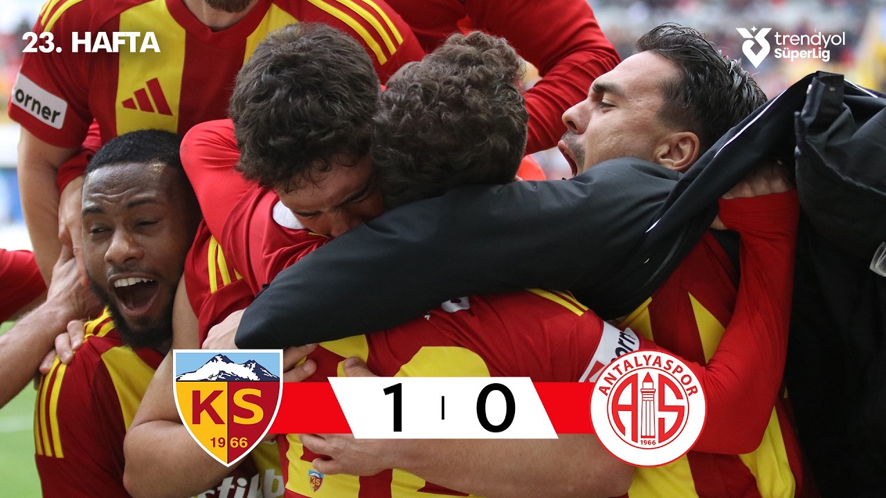 Kayserispor vs Antalyaspor Highlights