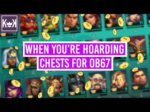 When you're hoarding chests for OB67 | Paladins Console (PS4 Pro 1080p 60fps)
