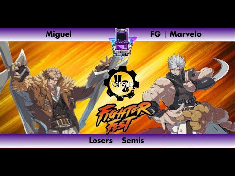 Flynn's Fighter Fest Season 4 Losers Semis - Miguel (Leo) Vs FG | Marvelo (Chipp) Guilty Gear Strive