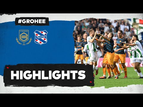 🔥 Verhitte Derby van het Noorden | Highlights FC Groningen  - sc Heerenveen | Eredivsie 2021/2022