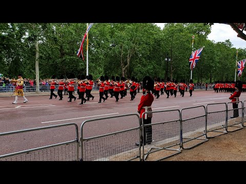 Queen's Official Birthday Parade, Trooping The Colour 2019.