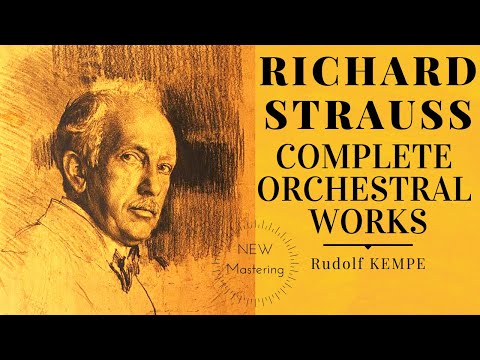 Richard Strauss - Also Sprach Zarathustra, Complete Orchestral Works + P° (Ct. rec. : Rudolf Kempe)