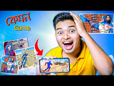 Rope Hero Vice Town Gameplay