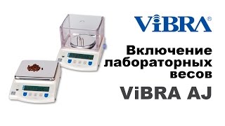 Лабораторные весы ViBRA AJ