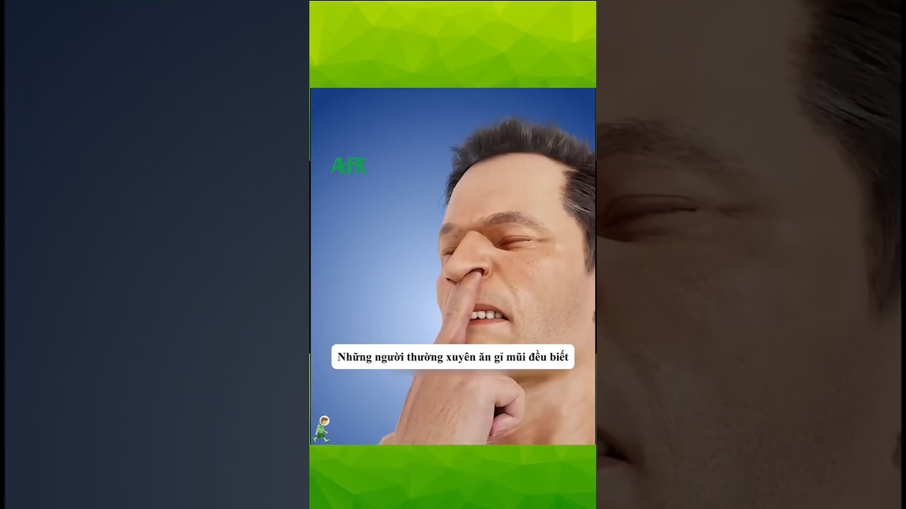 Ăn gỉ mũi có vị gì?