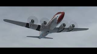 PMDG DC-6 World Travel Airlines FS2004 video