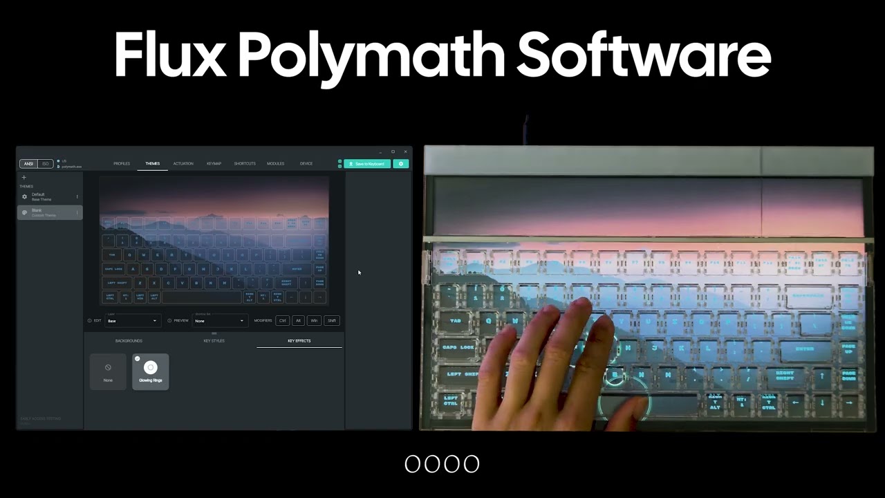 Flux Keyboard Software Overview