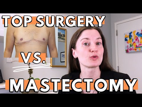TOP SURGERY vs. MASTECTOMY - WHY you should have a PLASTIC SURGEON do your top surgery???