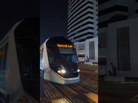 "Exploring Palm Jumeirah by Tram: Dubai's Palm Paradise"