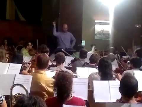 Ensayo Orquesta JMJ - Ubi Caritas