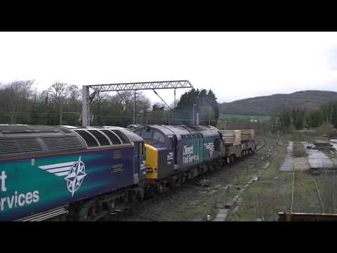 DRS 57306+37069. 6K73 Flasks. Carnforth. 13/04/16