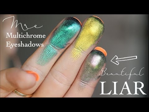 Indie Makeup Review: MORE Multi Chrome Eyeshadows (and a fail?) | Bailey B. Video