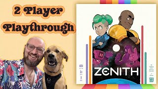 Zenith Board Game - Complete Playthrough, Rules Tutorial & Strategy Guide