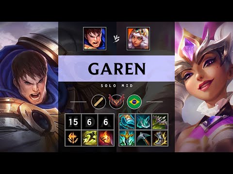 Garen Mid vs Qiyana - BR Grandmaster Patch 25.11