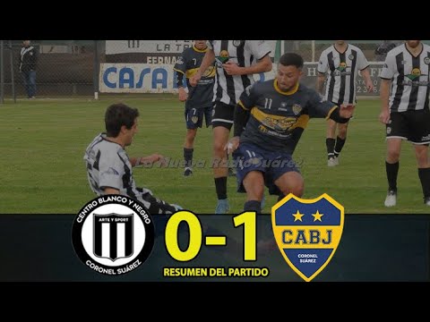 BLANCO Y NEGRO vs BOCA JUNIORS - Resumen (0-1) - Fecha 9 Torneo Apertura LIGA REGIONAL de FUTBOL