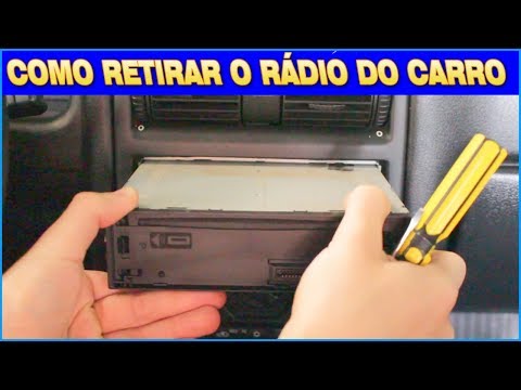 HOW TO REMOVE THE RADIO FROM THE CAR