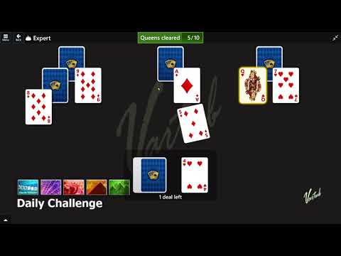 Microsoft Solitaire Daily Challenge Solutions 2023